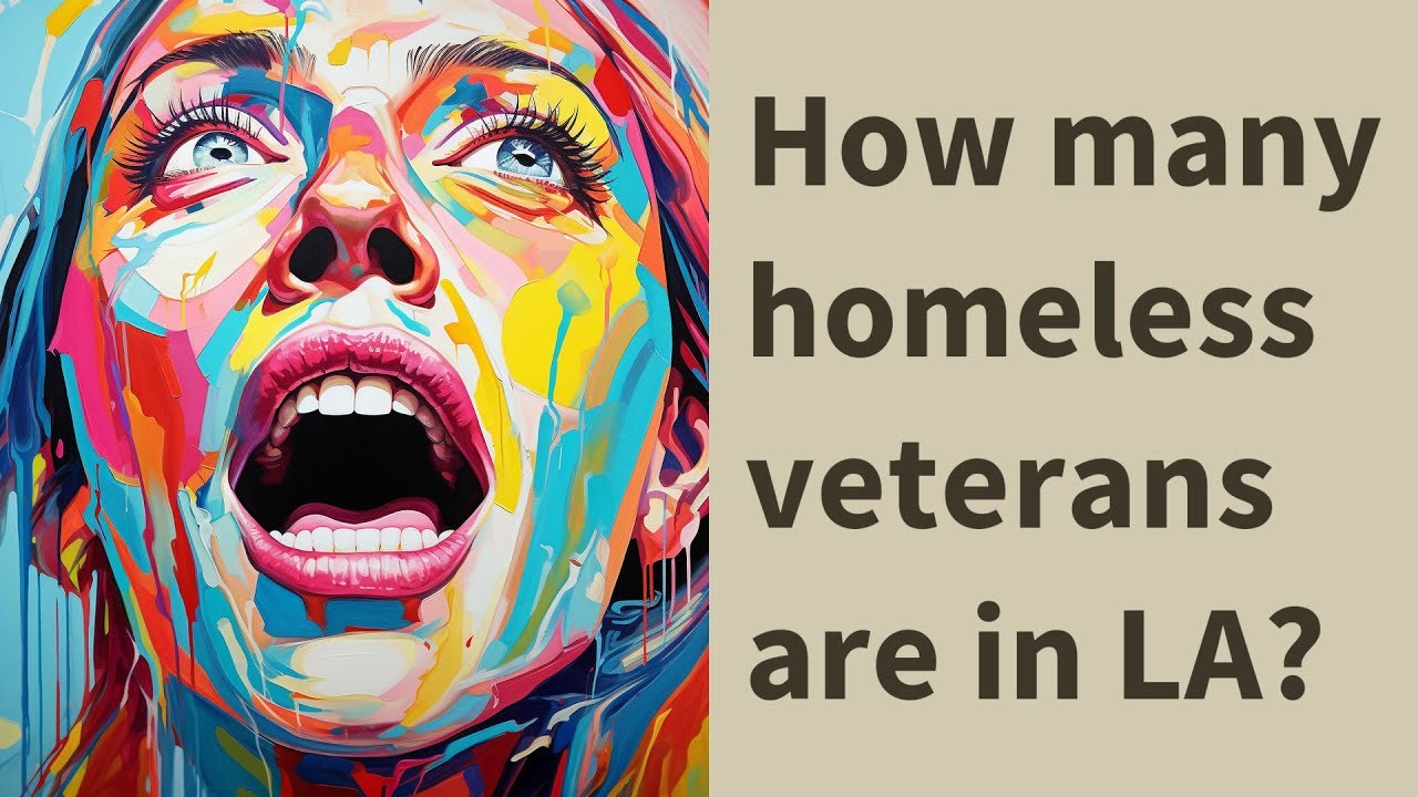 How many homeless veterans are in LA? YouTube