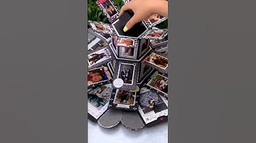 Hexagonal pop up box💝 #shortsvideo #viral #youtube #craft #diy #youtubeshorts #ytshorts #shorts
