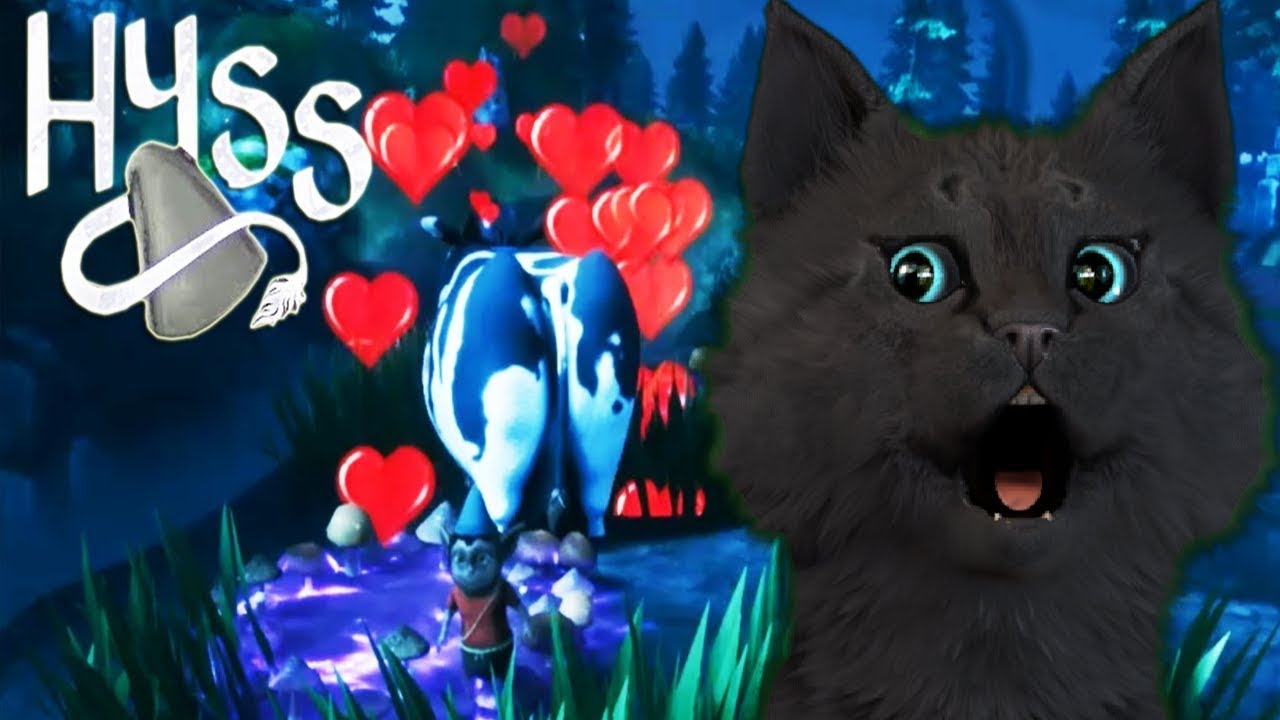 HYSS КОРОВКА ВЛЮБИЛАСЬ В ГОВОРЯЩЕГО СУПЕР КОТА ИГРА СКАЗКА ( ИГРА для ДЕТЕЙ )