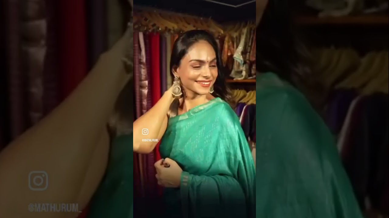 Readymade blouse and saree from Mathurum. Whatsapp +91 72002 33502 to order and more details.