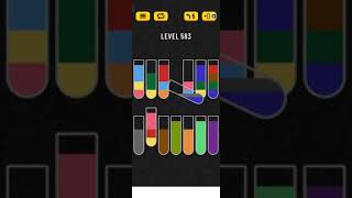 water sort puzzle - level 583