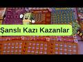 Bu Kartlar Bizi Bir Gün Zengin Edecek ! Yeni Çıkan Kazı Kazanlar ! Büyük İkramiye !