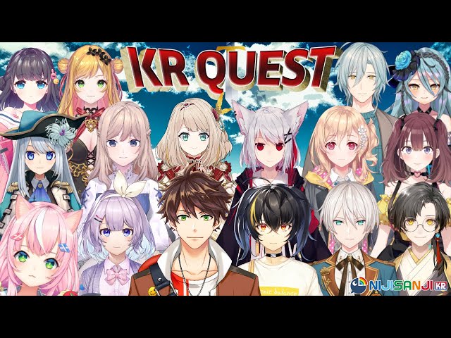 【한국어판】KR QUEST【KR라이버, 이세계로 이동⁉】のサムネイル