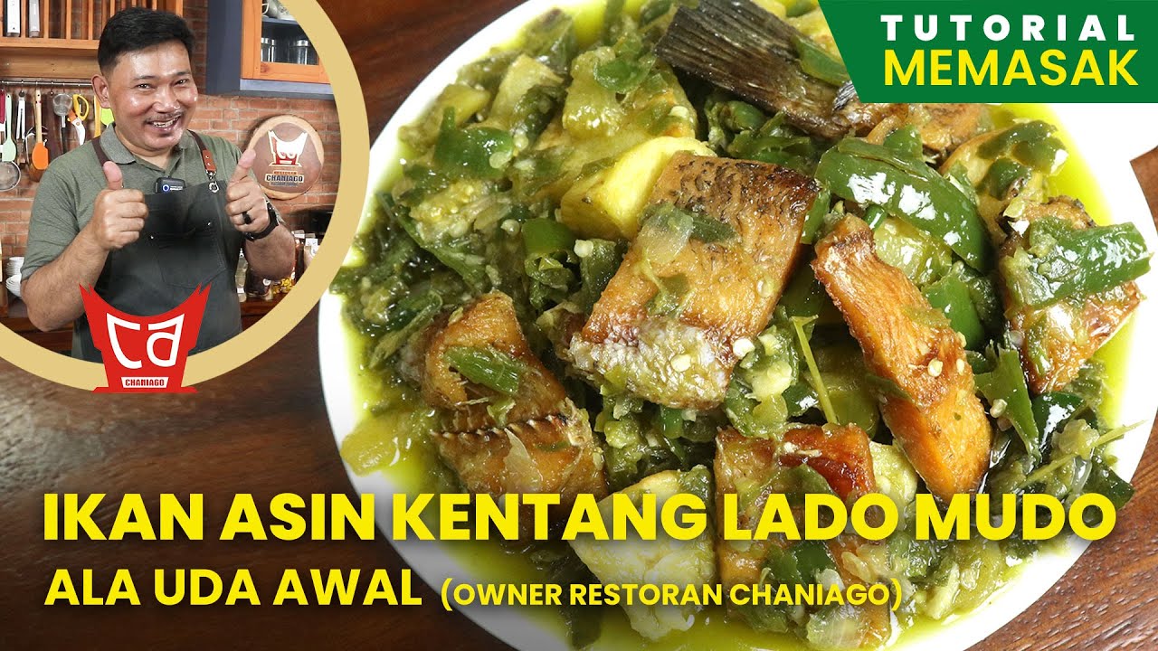 Resep Ikan Asin Kentang Lado Mudo - UDA AWAL