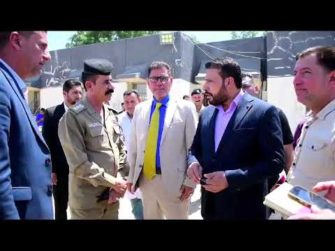 محافظ ميسان يزور مركز تسويق الحبوب ويعلن عن بدء التسويق لمحصول الحنطة ضمن الخطة الزراعية للموسم