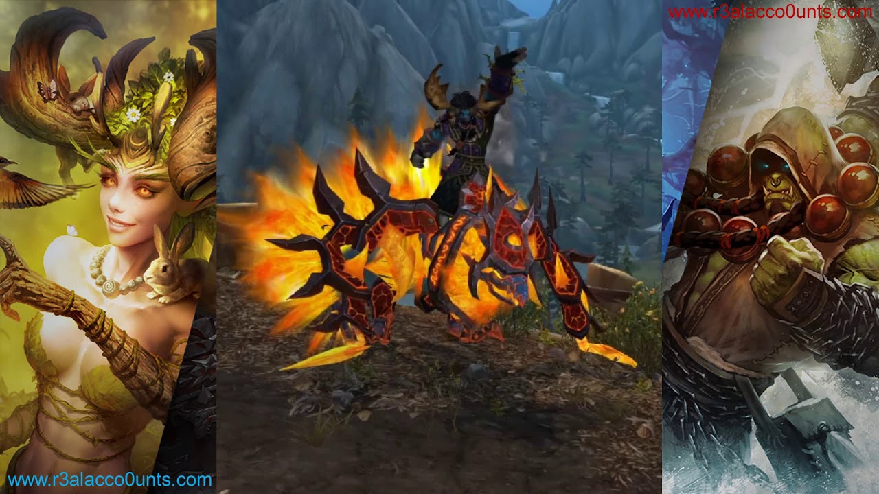 400 Mounts MoP and WoD CM Gold 2013 - 2017 Blizzcon Promotions WoW BfA Account *Sold*