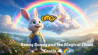 Benny Bunny and the Magical Cloud Castle ☁️🌈 | Magical Animal Story for Kids | 3D Animation