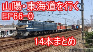 EF66-0牽引貨物イッキ見 2020年→2014年