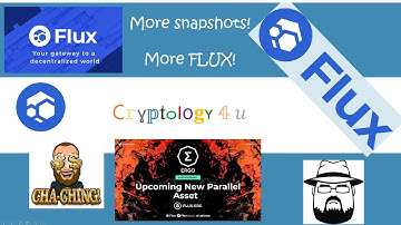 C4U - #FLUX next Parallel Asset Snapshot. Get more $FLUX just by holding $FLUX