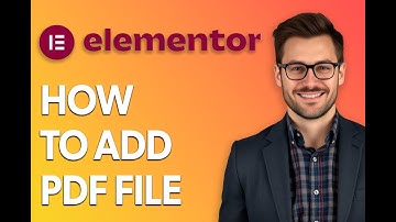 How To Add Pdf File To Elementor [Step by Step Guide]