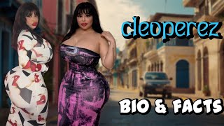 Cleoperez: Stunning Curvy Model & TikTok Star  Fashion Life style biography