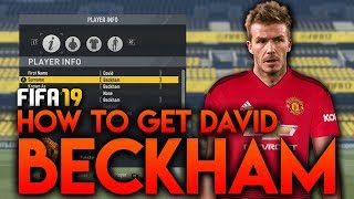 FIFA 19 | How to get David Beckham | Quick and Easy!