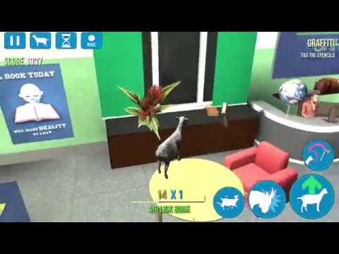 Goat Simulator Book Goat Simulator - Goatville High - How to find the Book Thieves - YouTube