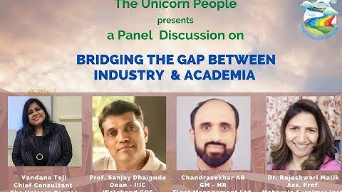 Panel Discussion: Bridging the gap between Industry and Academia