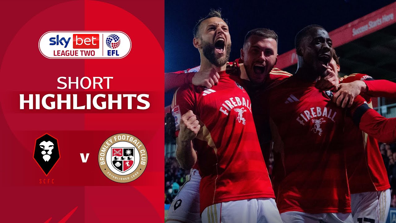 [Highlight] EFL League Two : Salford City vs Bromley (24-04-69)