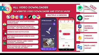 Source code: All Video Downloader \& Story Saver | Roposo, Whatsapp, Tiktok, Instagram, FB