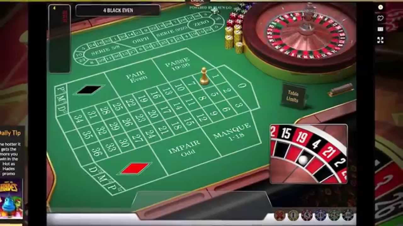 roulette live online casino