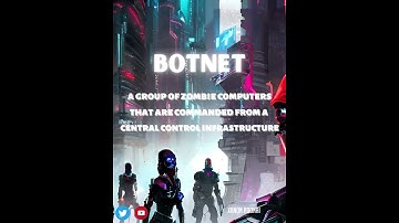 WHAT IS A BOTNET #cyberpunk2077 #cybersecurity #infosec #malware #cyberattacks #botnet