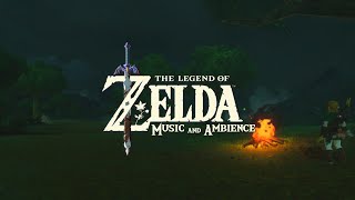 just rest, everyone is asleep...( relaxing video game zelda music w/ campfire ambience)