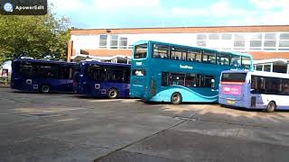 Buses At Gosport Bus Station.