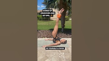 My favorite core move with ankle weights🔥