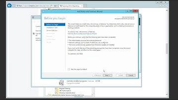 Preparing IIS for Reporting Web Site Installation