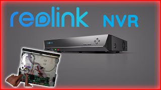 Reolink NVR installieren | Festplatte einbauen und Kamera einrichten