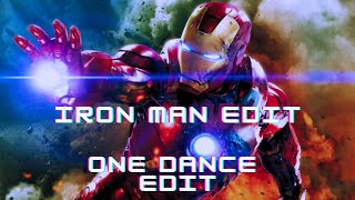 Iron Man One Dance Edit | 4k Iron Man Edit | The Editing Labs