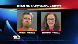 Four arrested for burglary in Parke County