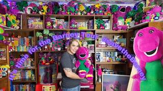 Barney Took Over Our Game Room! #savethebarney