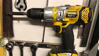 Stanley FatMax 18v cordless drill 