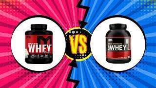 Optimum Nutrition Gold Standard Whey Vs MTS Nutrition Machine Whey