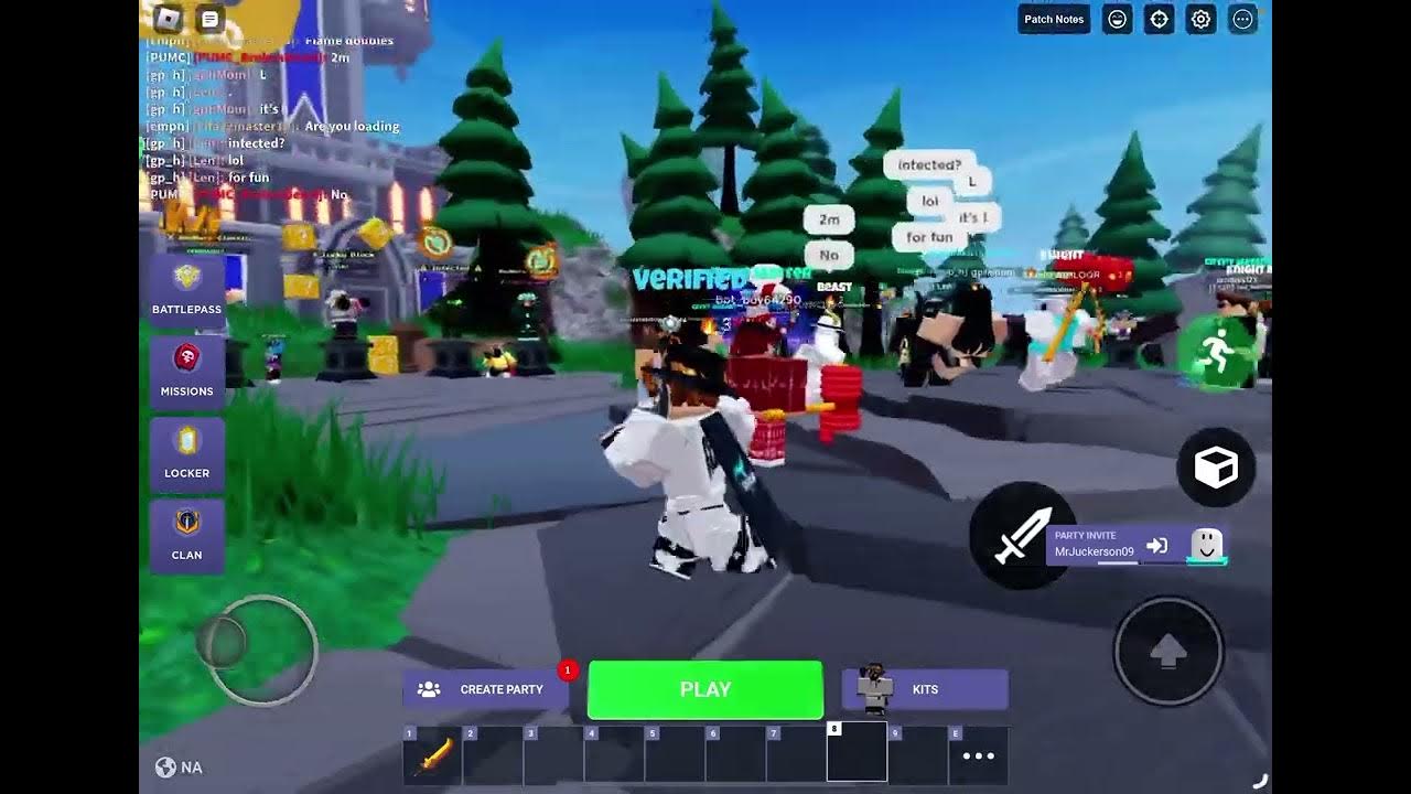Caught suspicious activity on roblox bedwars - YouTube