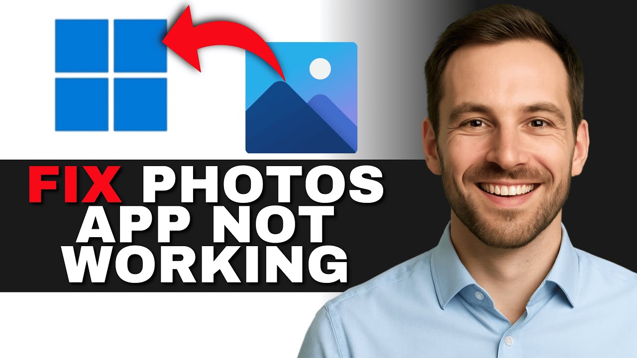 Как исправить неработоспособность приложения Microsoft Photos 2025 (WINDOWS 11)