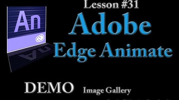 Adobe Edge Animate Lesson #31 - Demo Image Gallery