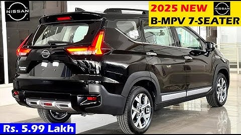 Is The 2025 NISSAN 7-Seater B-MPV The BEST MPV For Indian Families? 😍