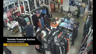 Toronto Premium Outlets Pickpocket Suspects