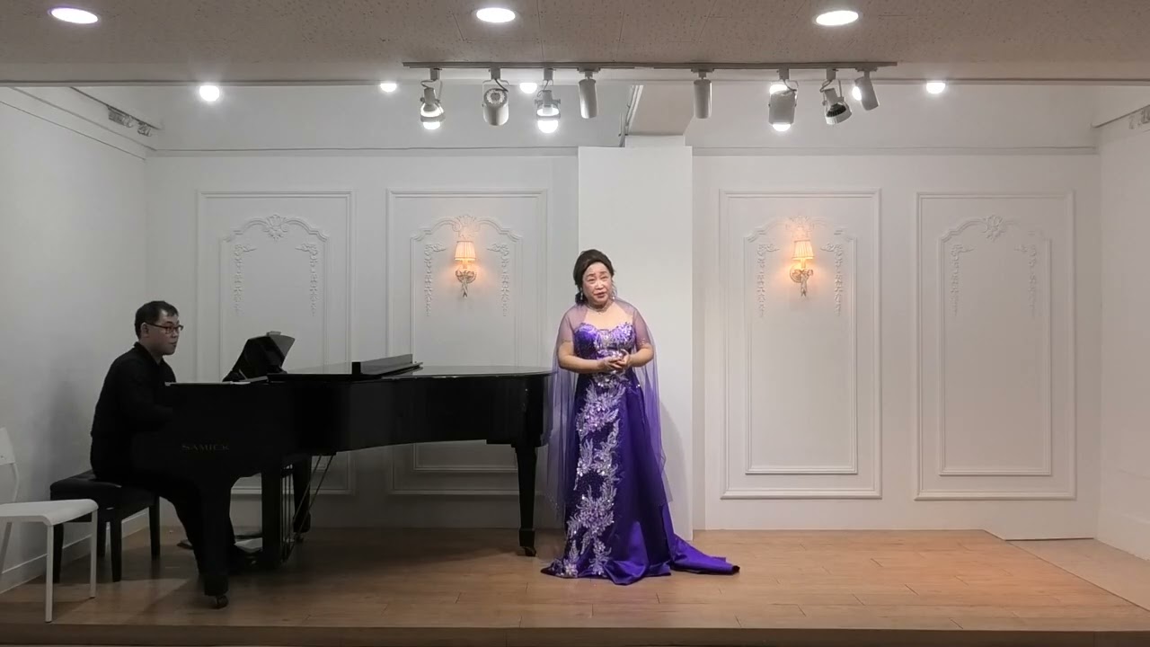 Sop.강석란    비가 꽃잎에게        /소강석 시 , 제갈수영 곡