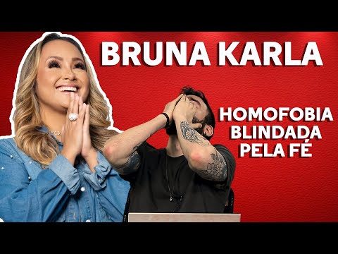 REACT - BRUNA KARLA E A H0MOF0B1A DESCARADA
