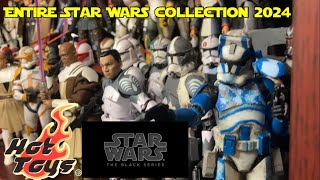 ENTIRE STAR WARS COLLECTION! Star Wars the Black Series , Hot Toys, Lego , and more #starwars