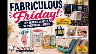 NEW Bernina Liberty Machines + Shop Hop News, New Sewing Classes & Quilting Favorites!