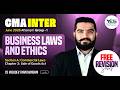 CMA Inter June 2026 | Free Live Revision Batch | Business Laws &amp; Ethics 46 | CS Vasudev Gyanchandani