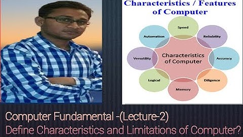 Characteristics and Limitations of Computers | Computer Fundamental Lecture 2