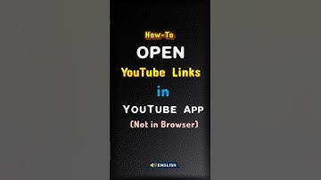 Open YT Videos in App: How To Open YouTube Links Directly in YT App (Not in Browser) #youtubeapp