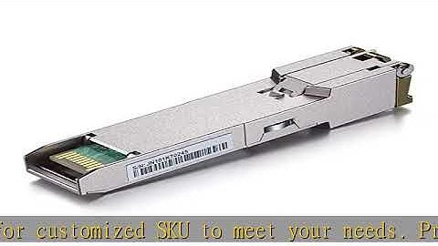 SFP to RJ45 1000BASE-T Copper Ethernet Module, Gigabit SFP-T Transceiver for Cisco SFP-GE-T, Meraki