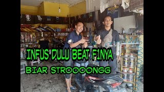 Tutorial cara infus motor beat fi injeksi