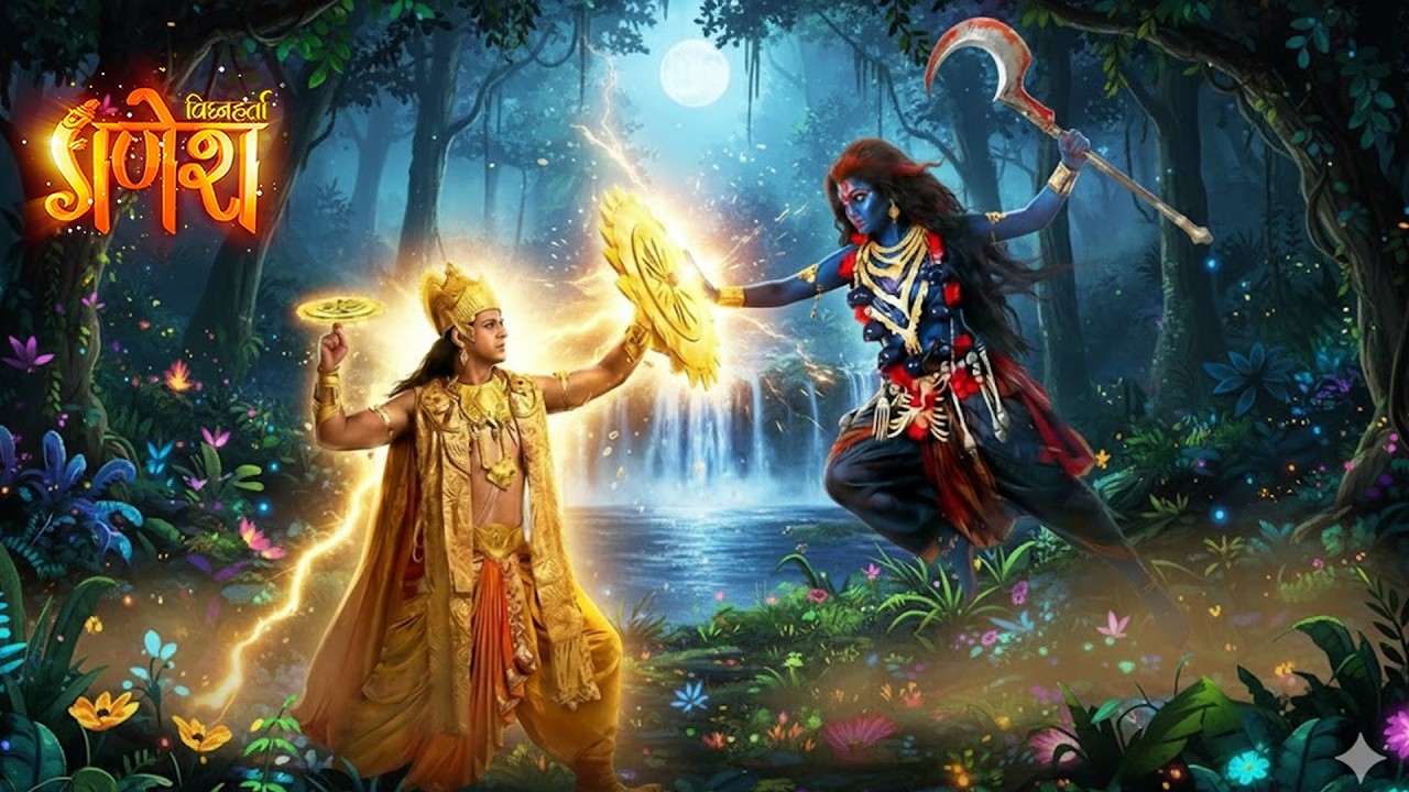 माँ काली vs भगवान विष्णु! ऐसा महायुद्ध कि हिल गया त्रिलोक | Vignaharta Ganesh | EP - 567