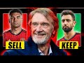 Seven players gone sir jim vs big earners man utd news