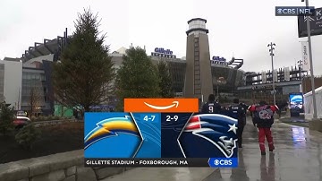 NFL on CBS Amazon Game Day Delivery intro 2023 | LAC@NE | Week 13