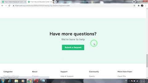 How to contact Fiverr Customer Support